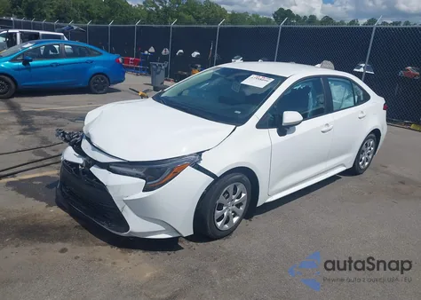 2025 Toyota Corolla Le z USA, uszkodzony, nr VIN 5YFB4MDE2SP285206